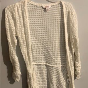White Cardigan